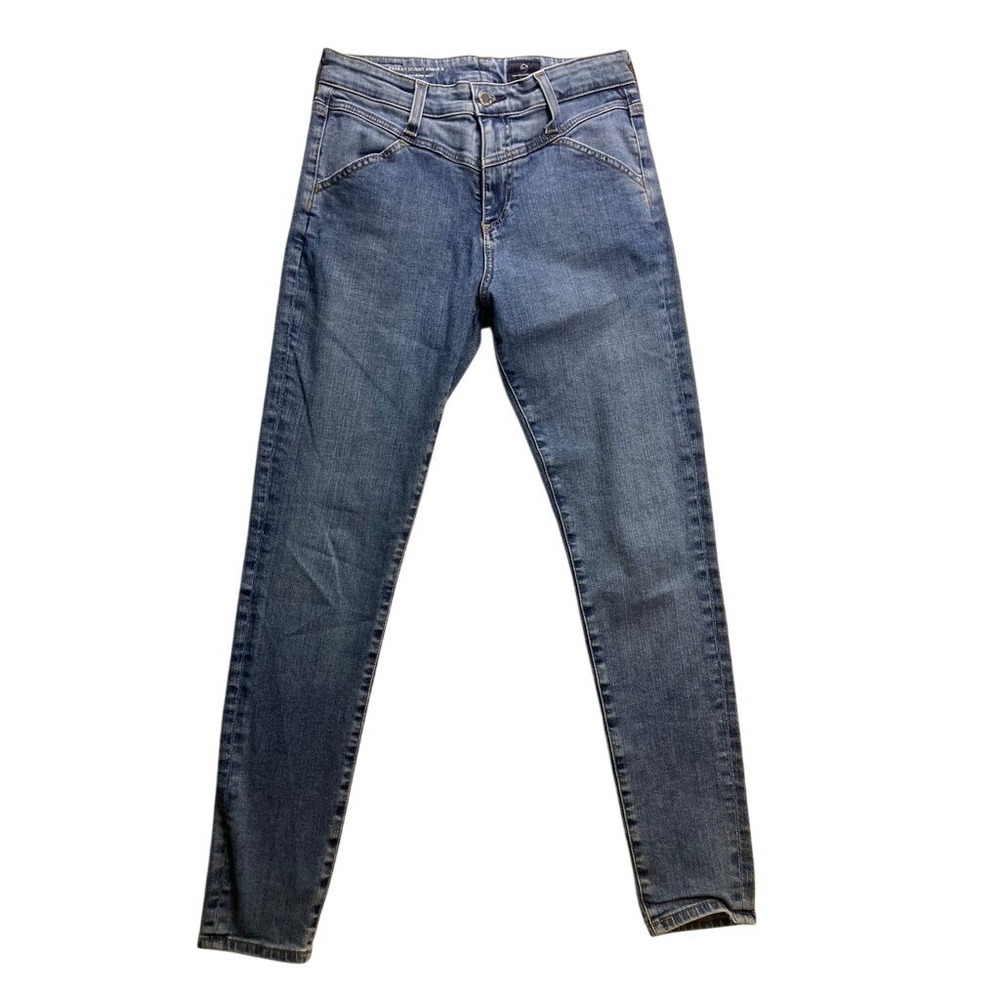AG Jeans Farrah Skinny Ankle Women 28 Blue High‎ Rise Stretch Denim